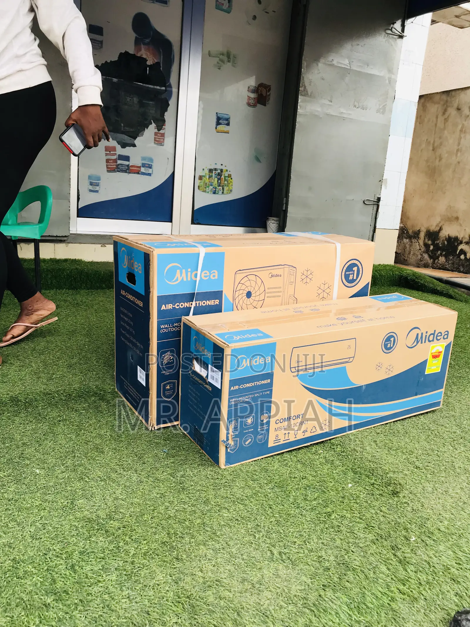 Extremely Cooling Midea 1.5hp Split Non Inverter Ac.