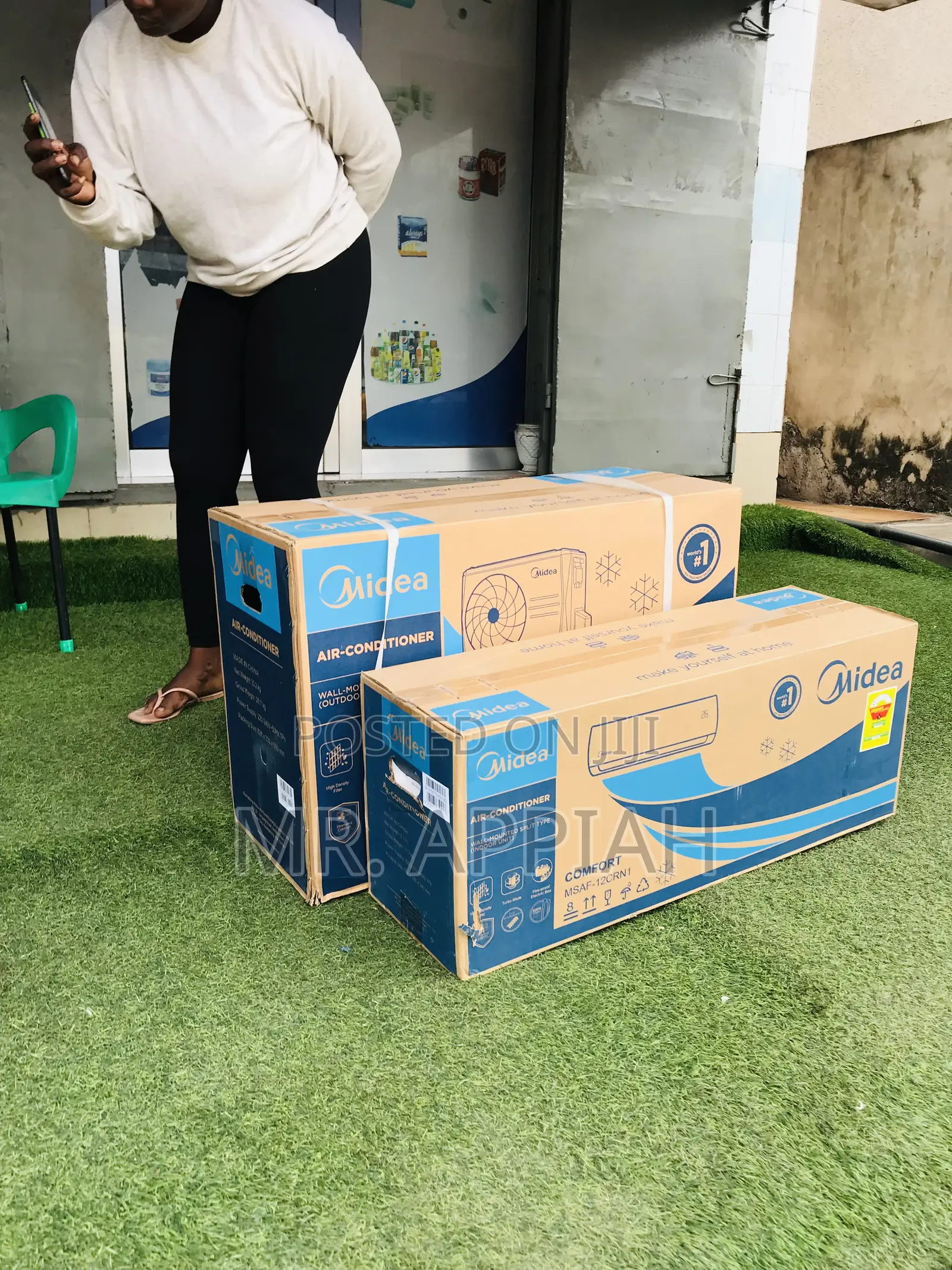 Order Midea 1.5hp Split Type Non Inverter Ac.
