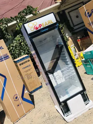 Shop Display Pearl PVC 316 238 Liter Glass 1 Door Fridge
