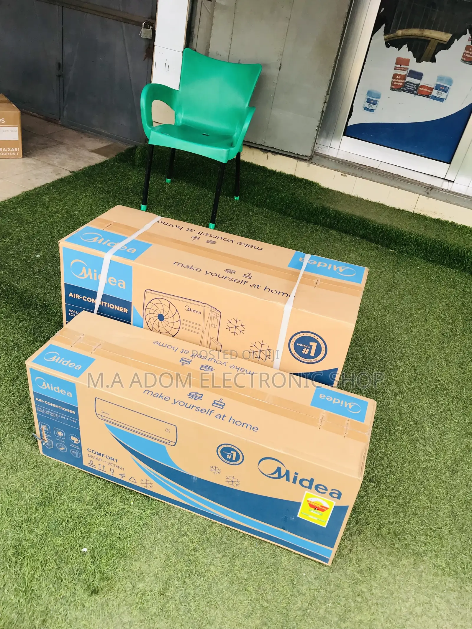 Super Chilling Midea 2.5hp Non Inverter Air Conditioner.
