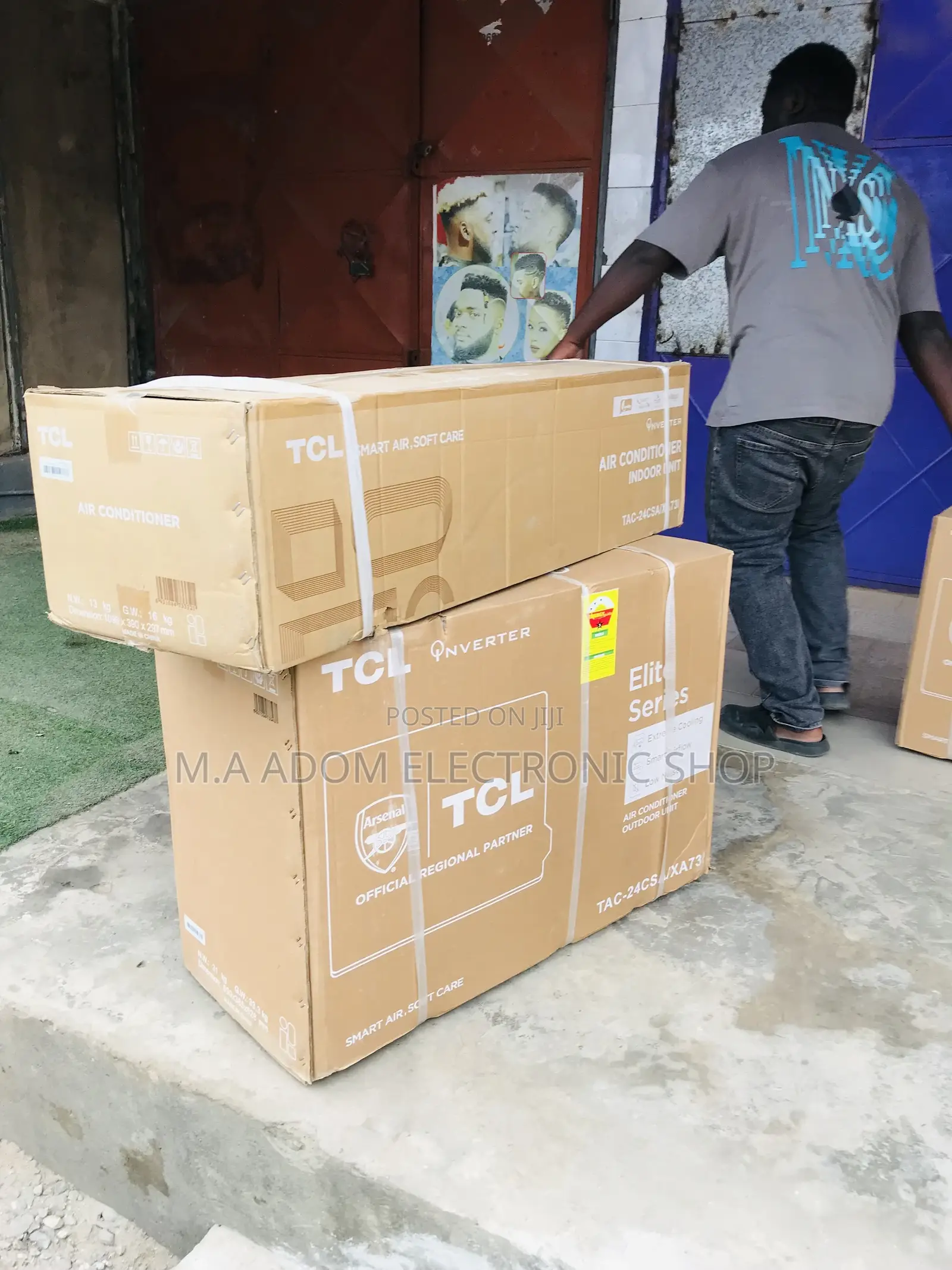 Order Quality TCL 2.5hp Split Type Inverter Air Conditioner.