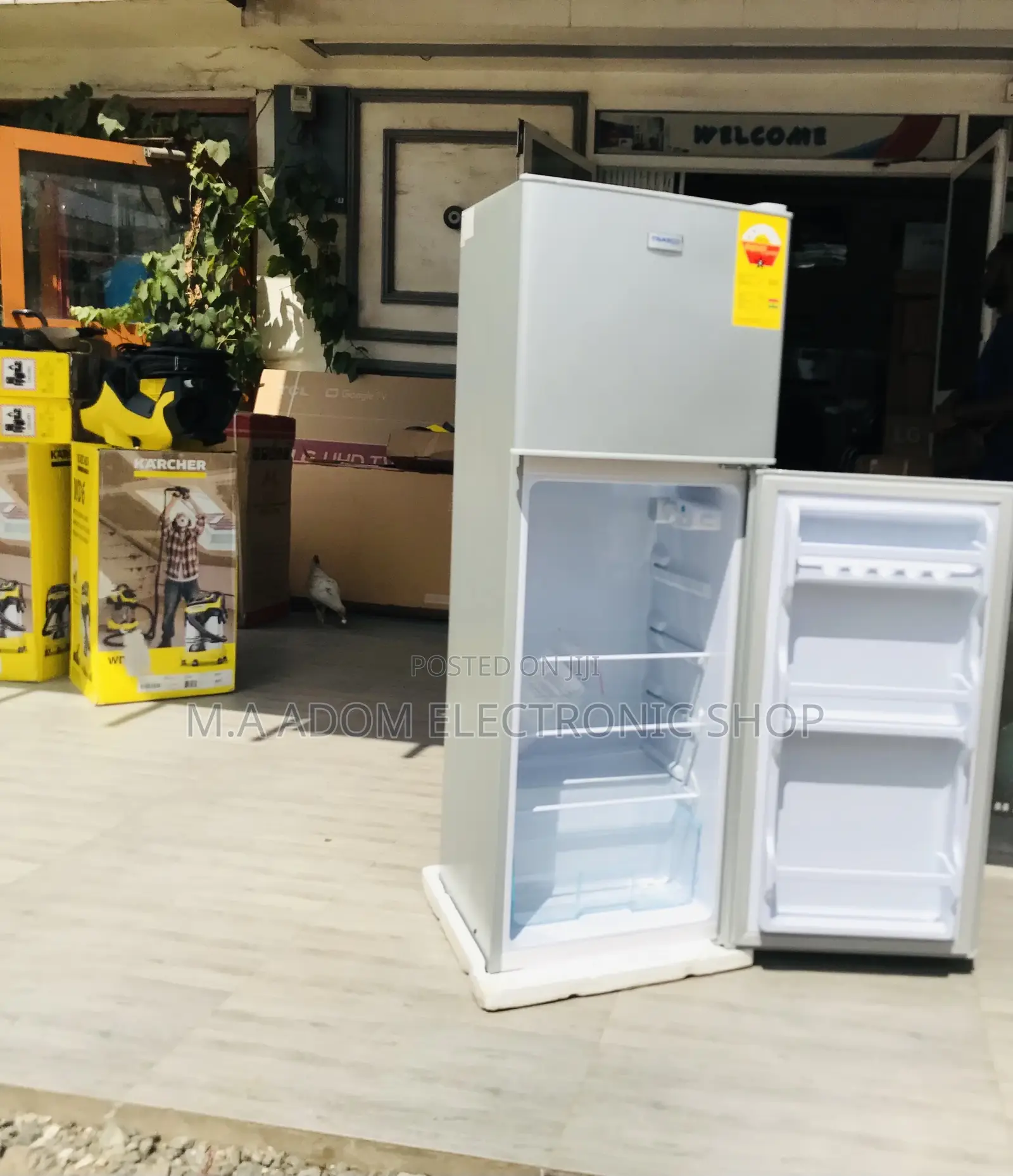 Energy Sufficient Nasco 158L Double Door Fridge(Nasf2-18fl).