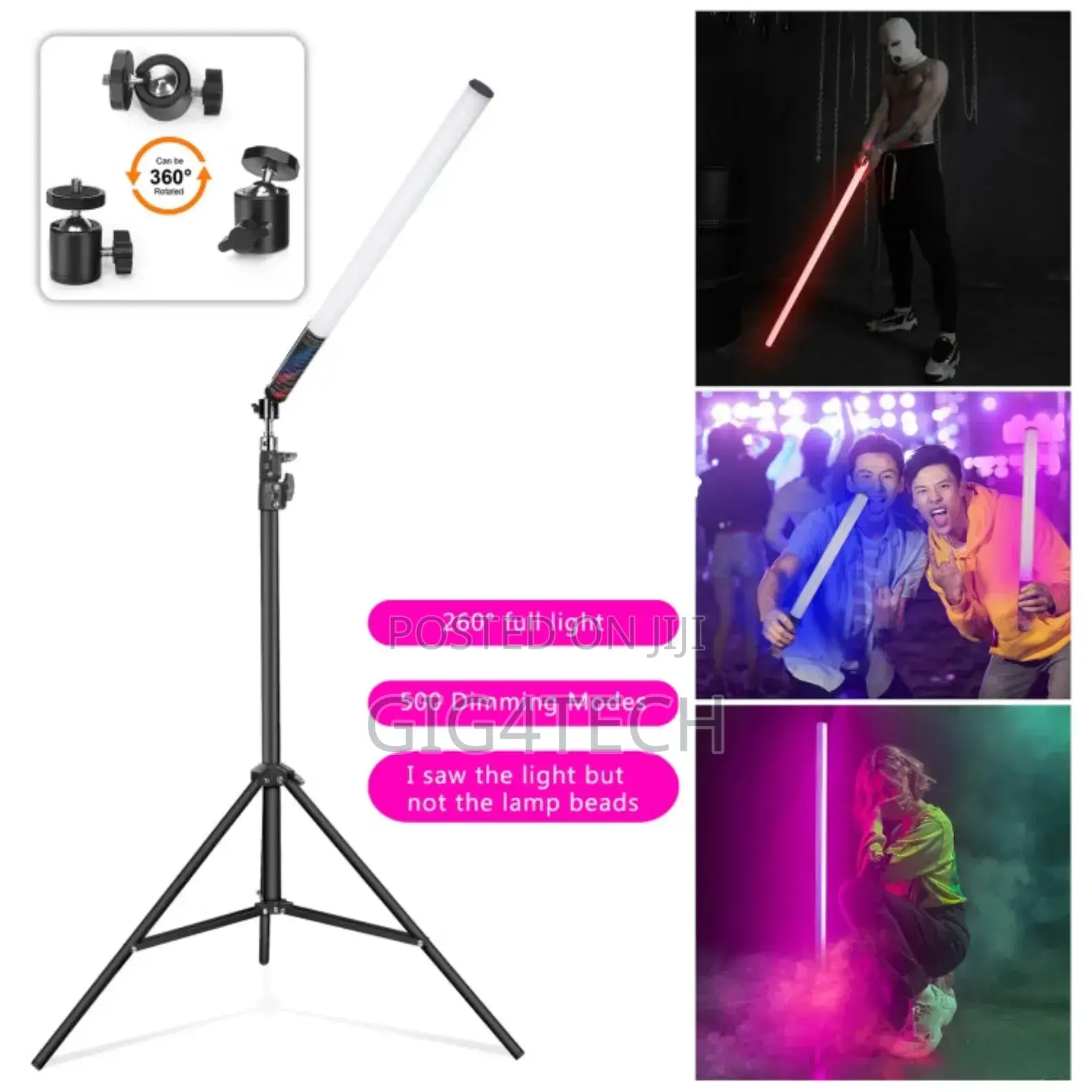 Luxceo Mood1 85cm RGB Light With Tripod