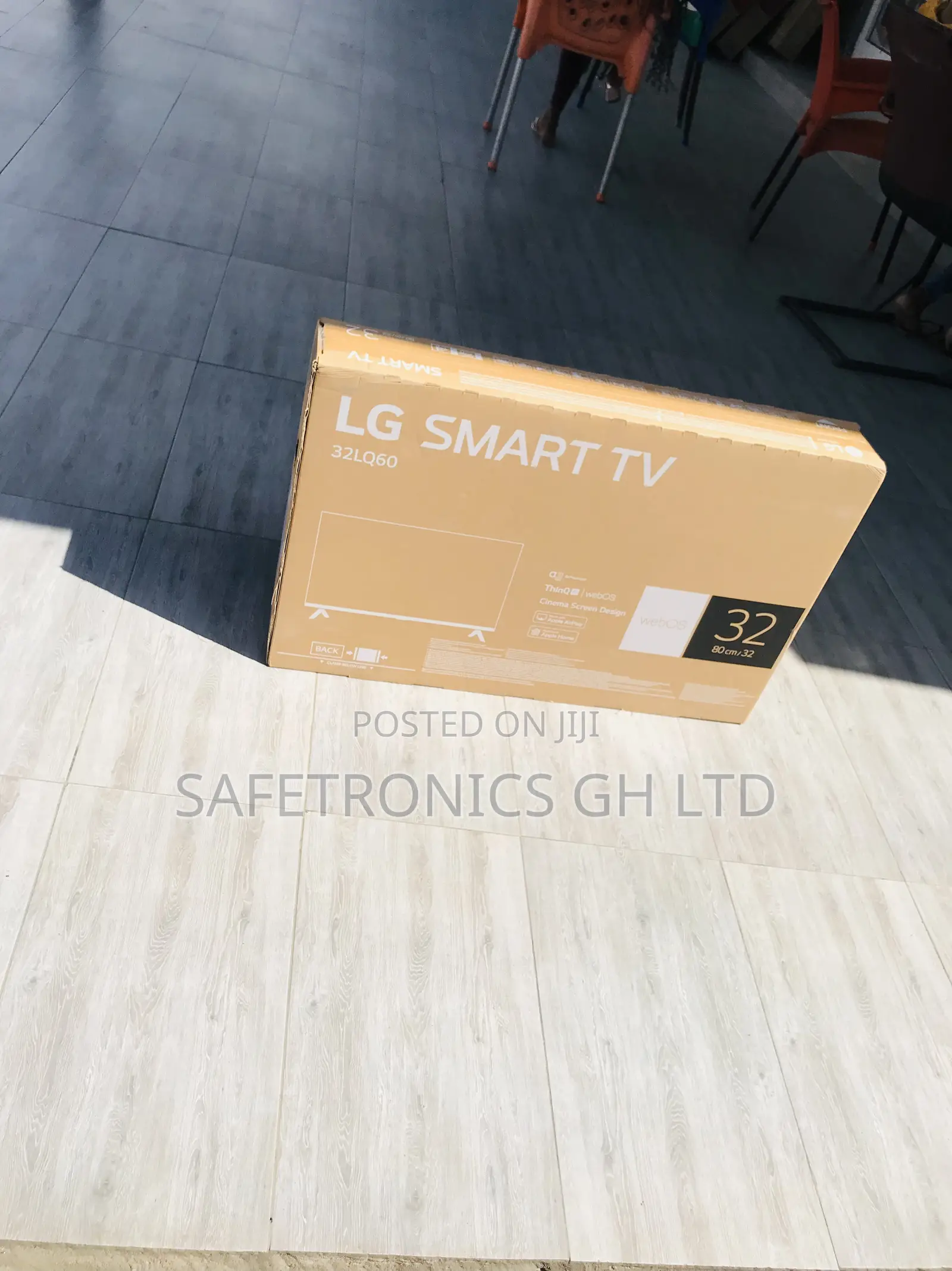 32 Inch Smart LED LQ60 LG (Black) Valuable Tv
