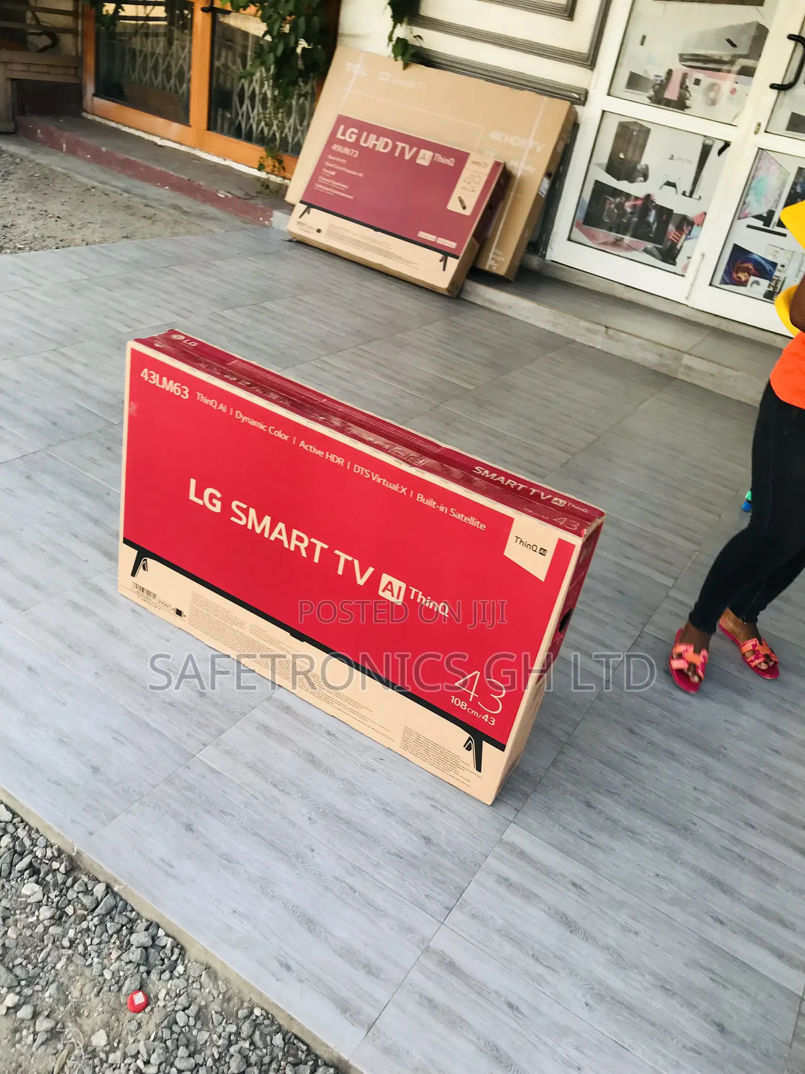 Order (Black) LM63 43 Inch Smart LG LED Tv