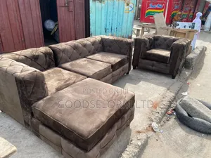 Single Sofa With L Shape Couch