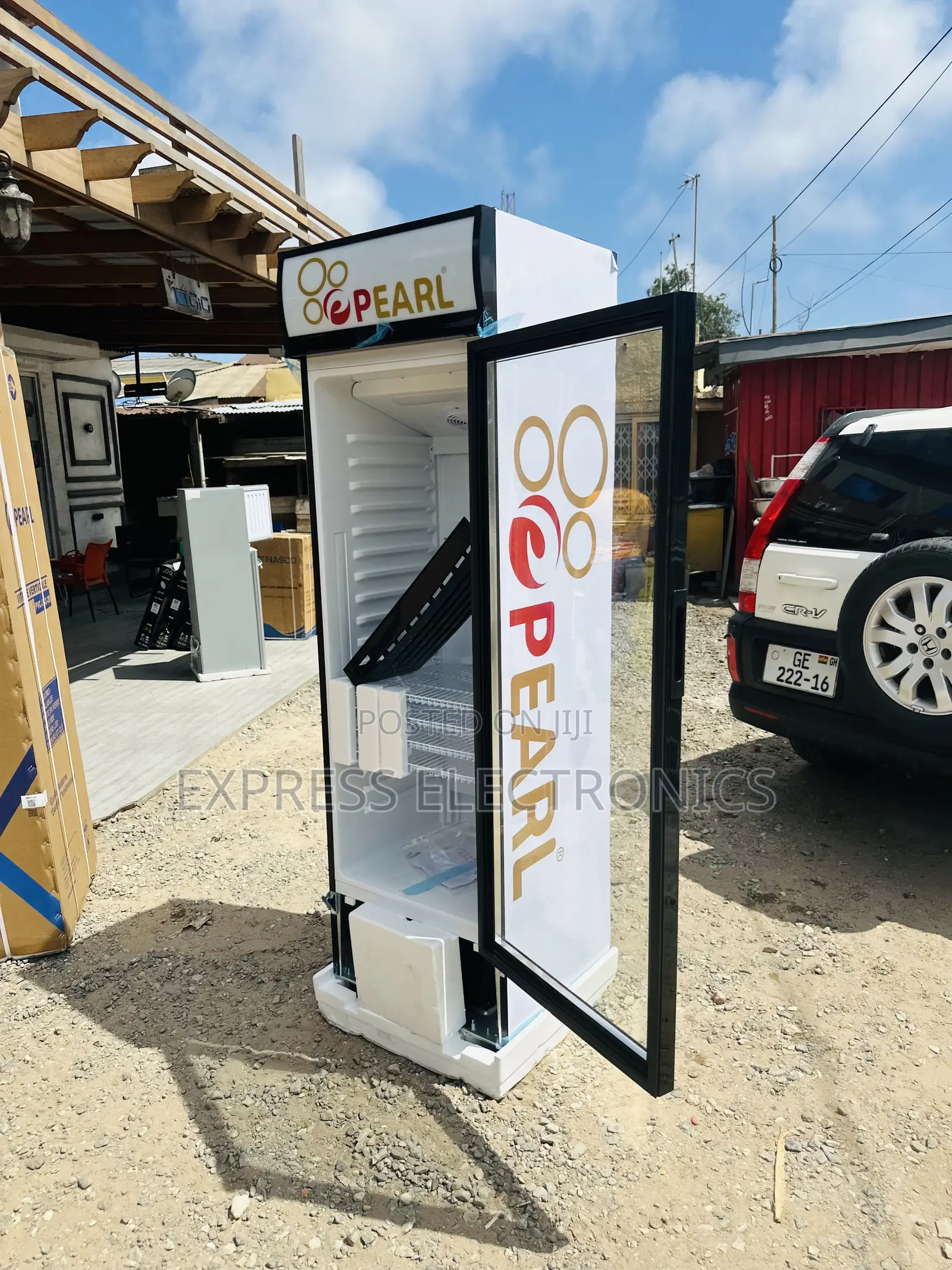 PVC-352 300L Single Door Pearl  Display Fridge
