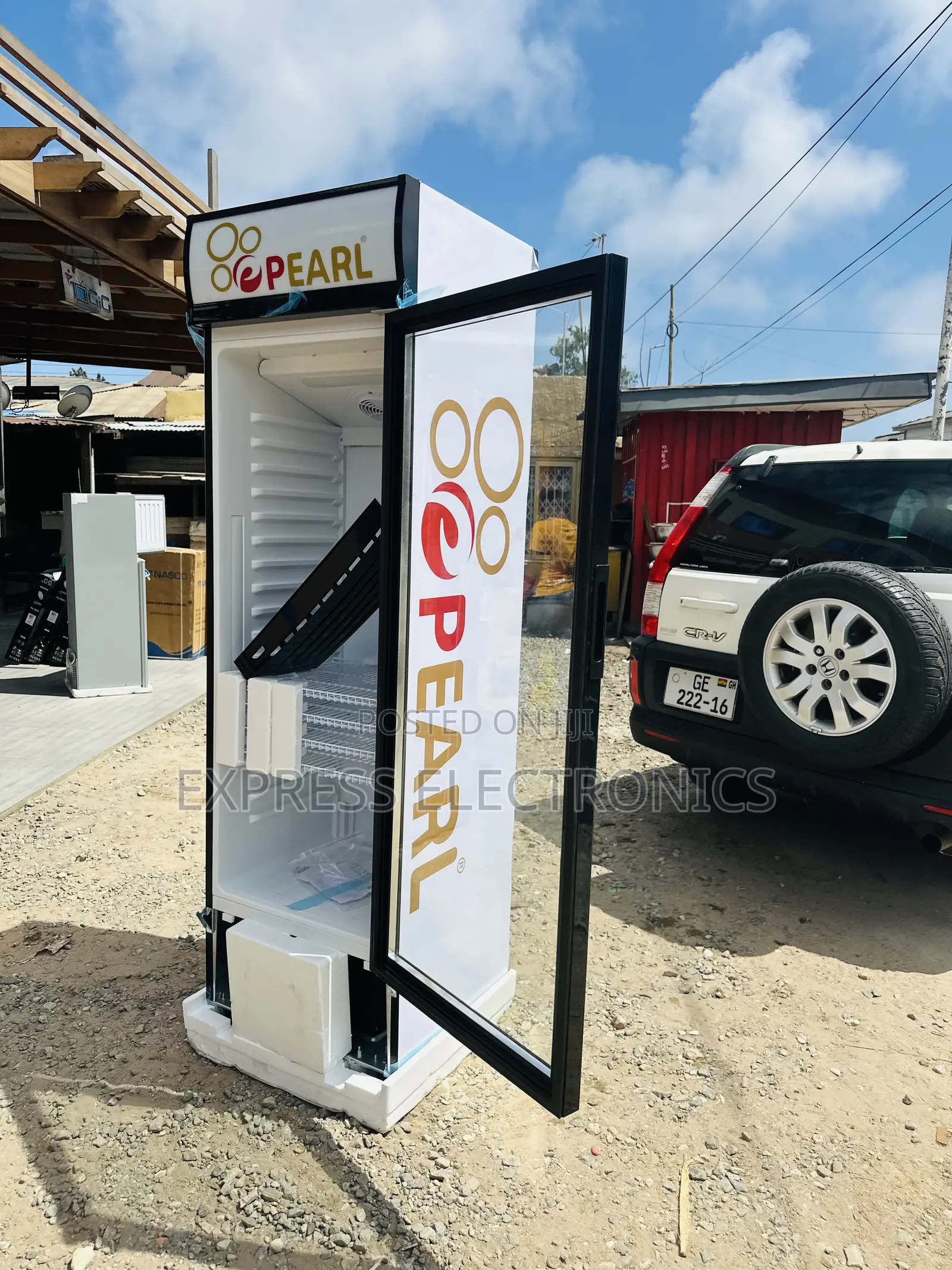 PVC-352 300L Single Door Pearl Display 