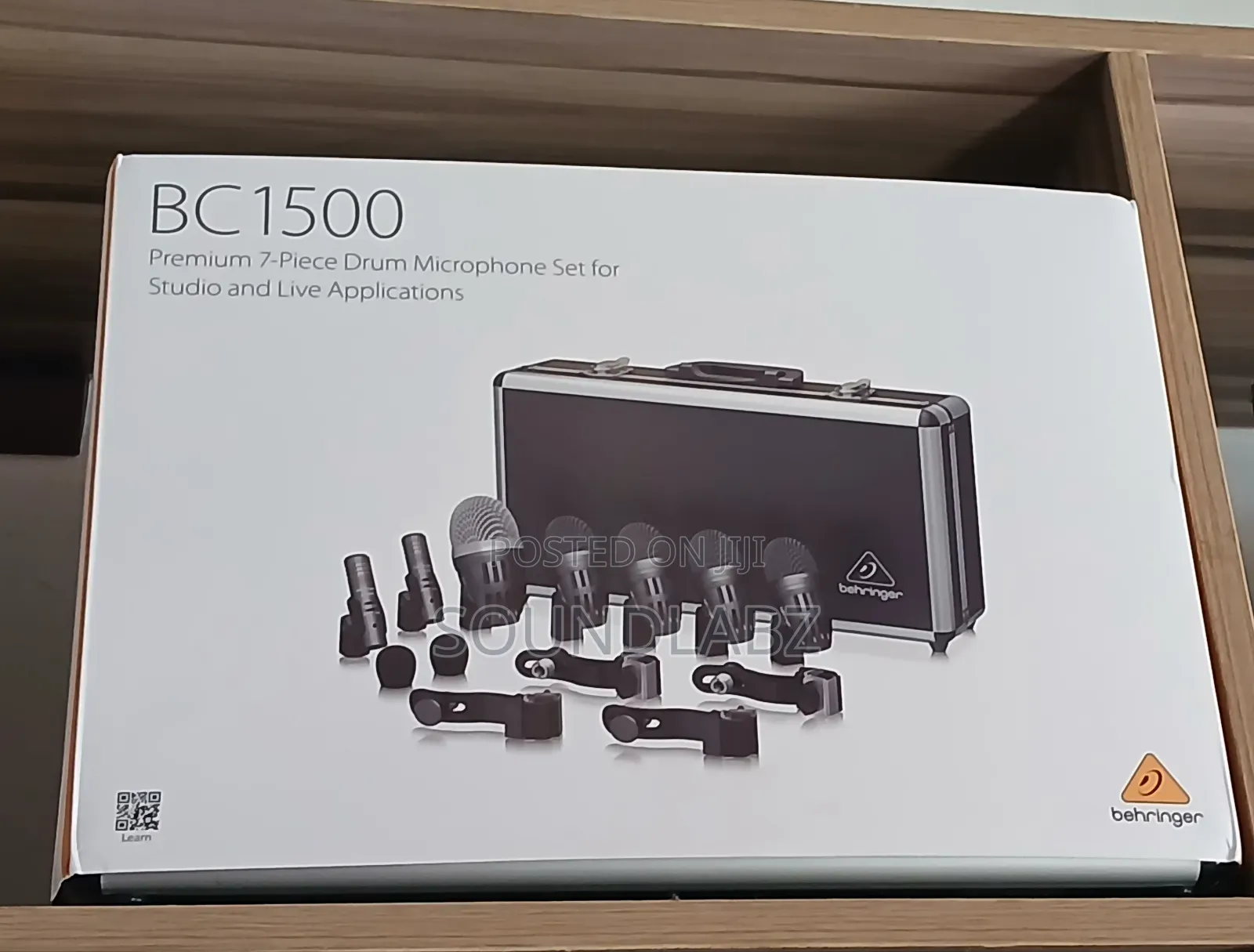 Behringer Bc1500 Premium 7-piece Drum Microphone Set