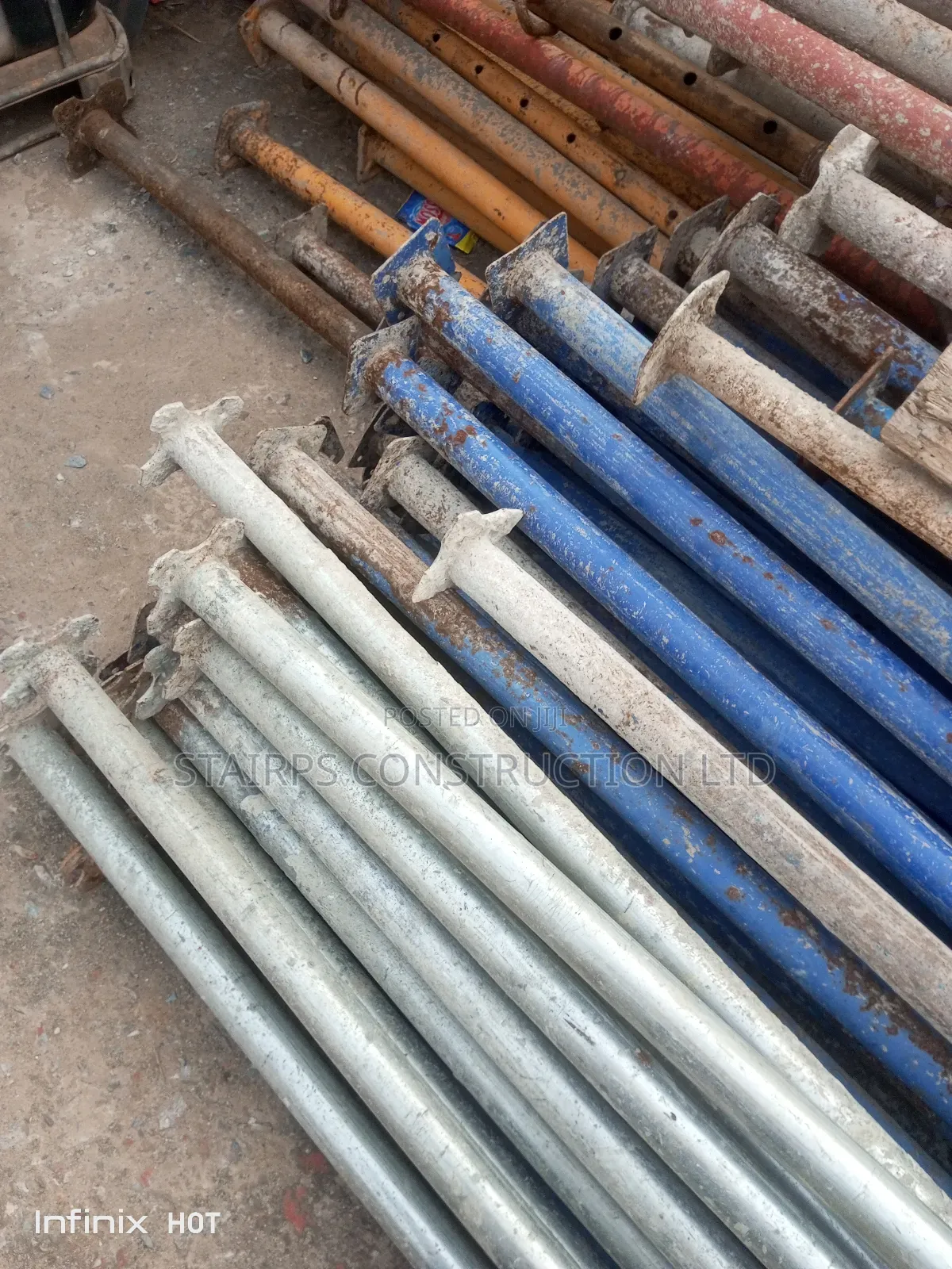 Acrow Jacks / Props / Metal Support for Rent and Sale.