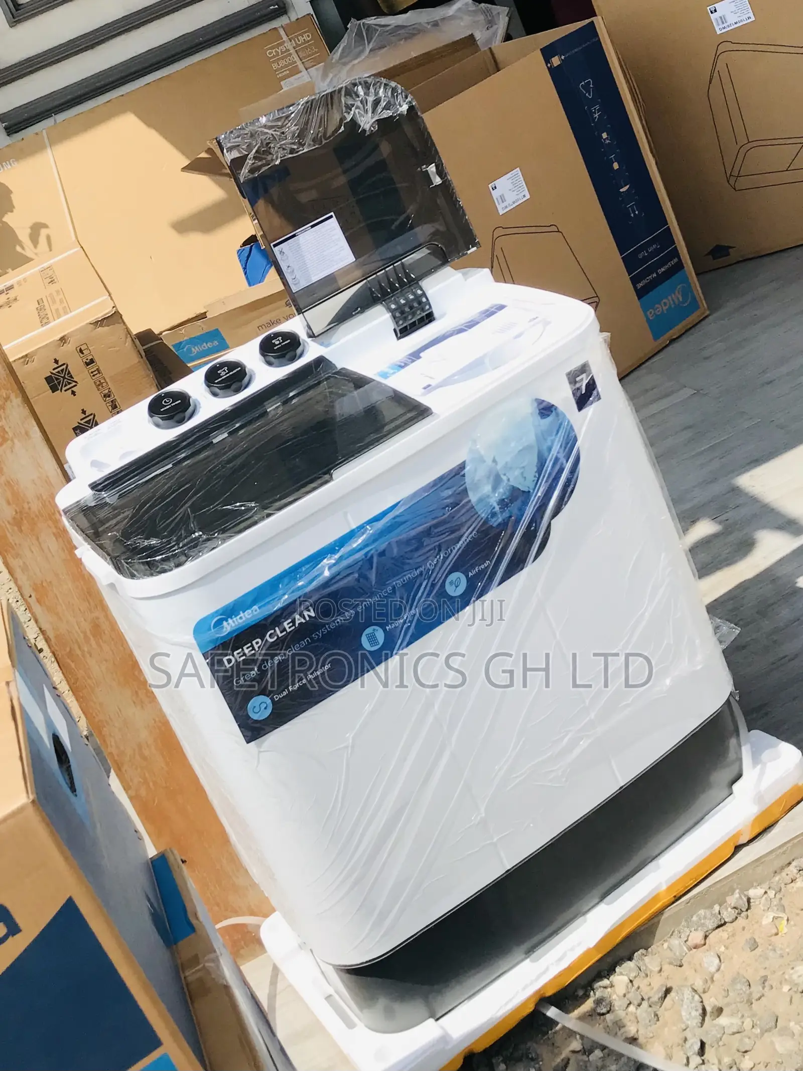 Shop Midea White 7kg Semi Automatic Washer