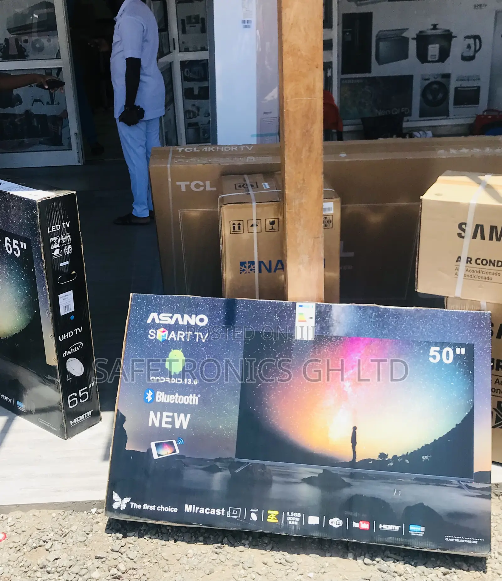 Order LED 50 Inch Smart Asano UHD Tv