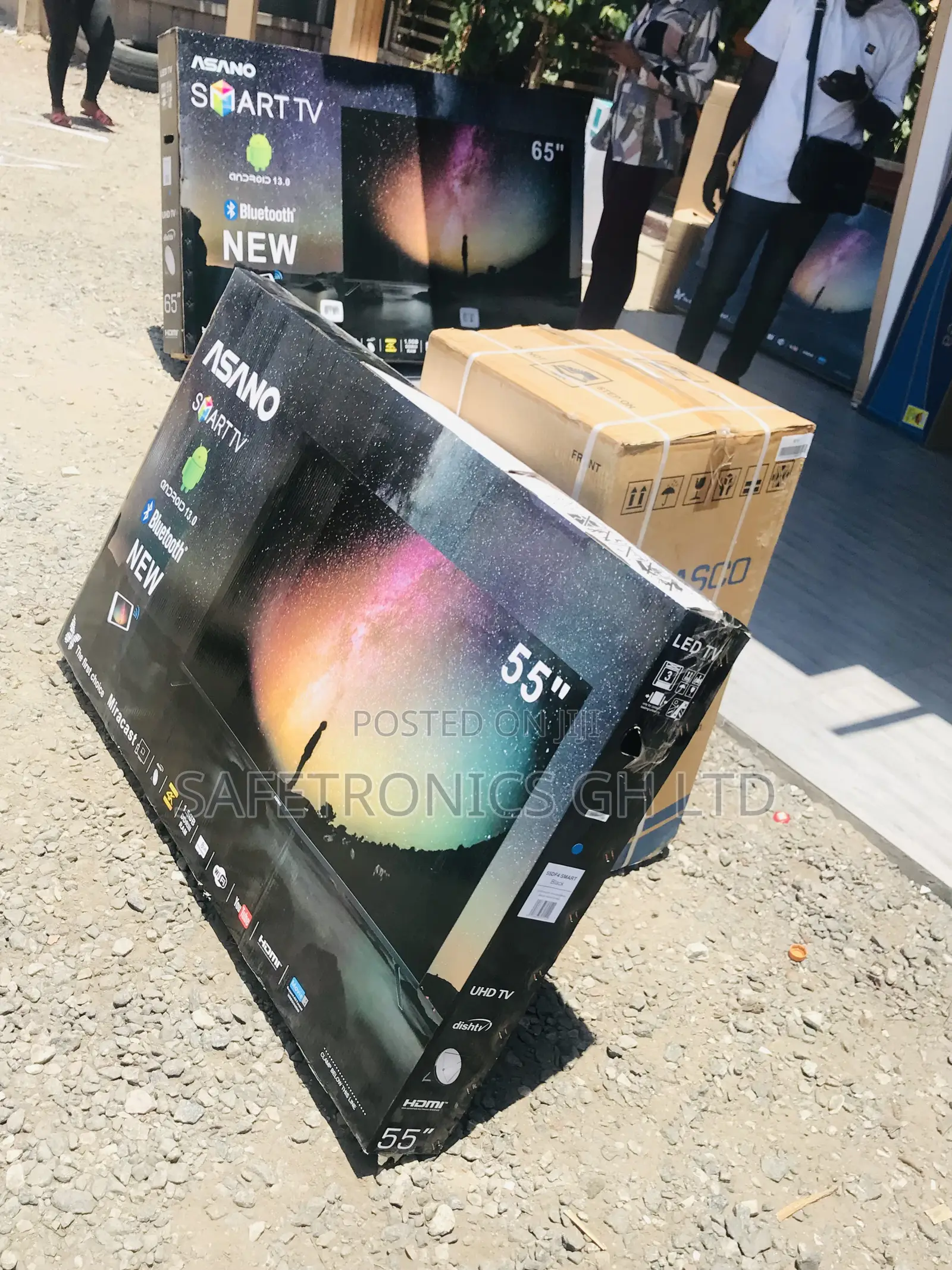 High Quality 55 Inch Smart Led UHD Asano Tv