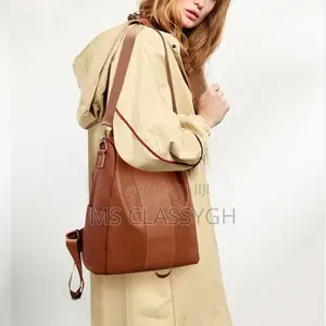 Backpack Anti-Theft Vintage Leather Backpack Women Shoulder