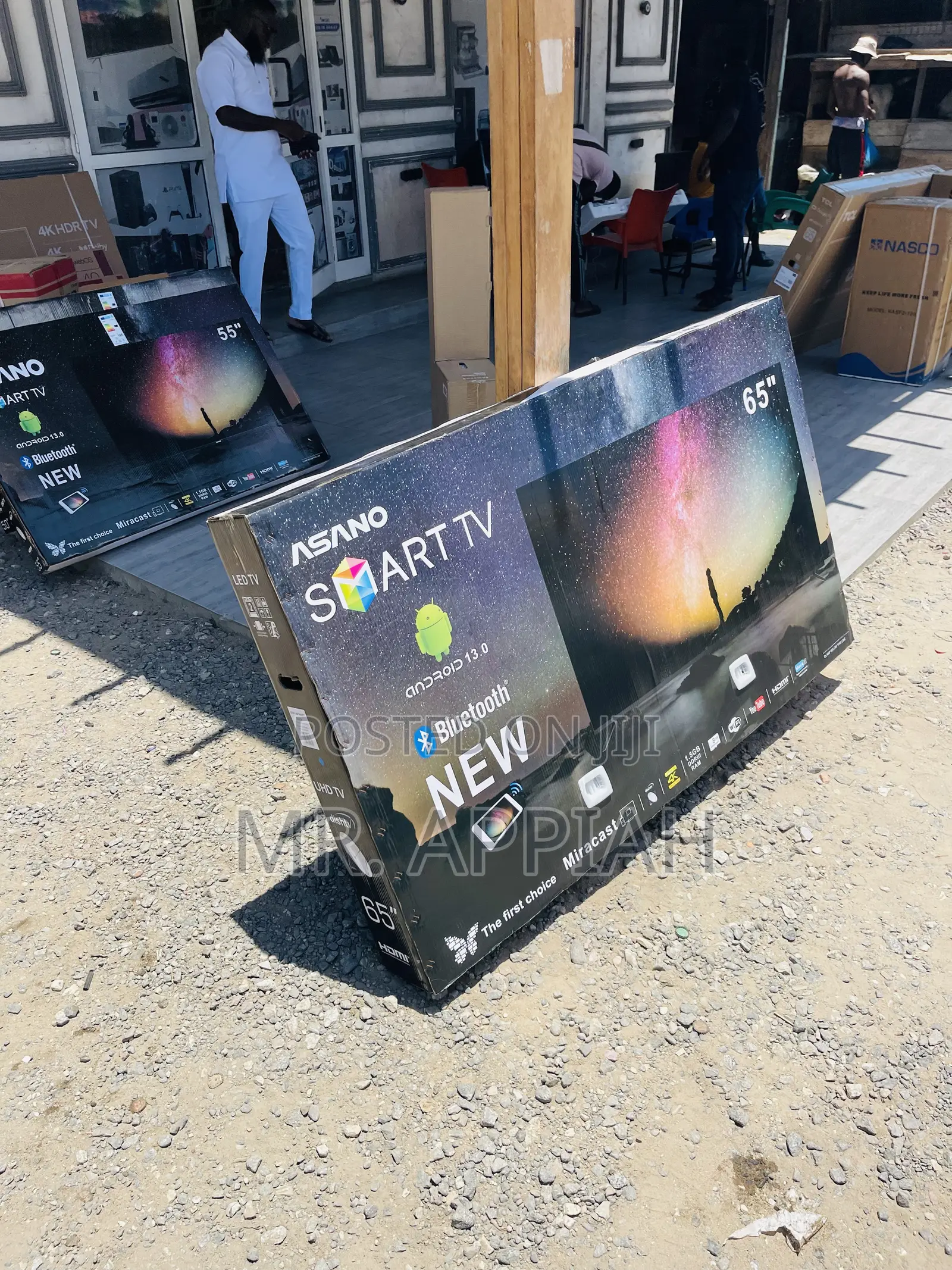 Sleek Asano 65 Inch Uhd Smart Electric Tvs