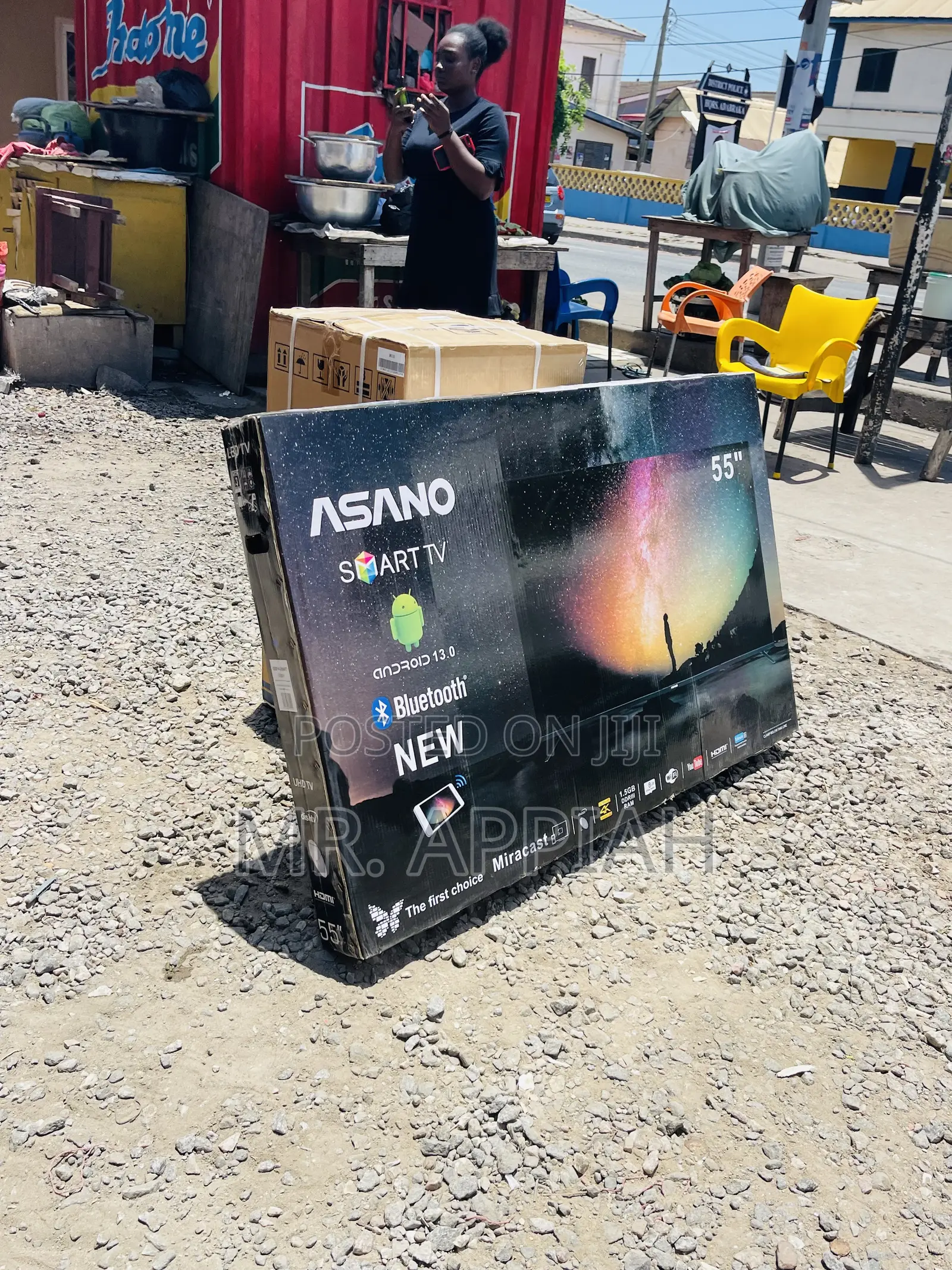 Well Design Asano 55 Inch Uhd Smart Electric Tv.