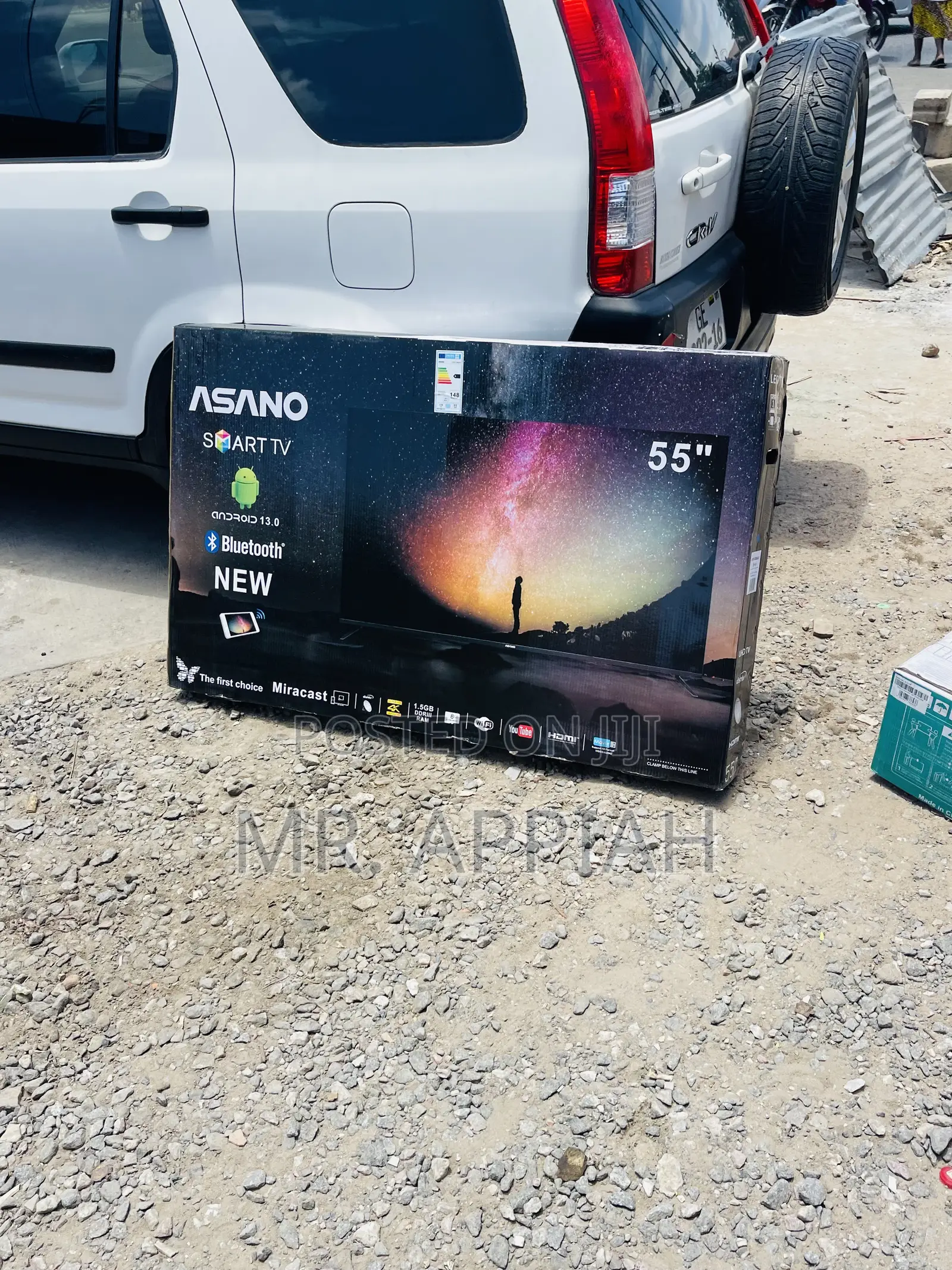 Original Asano 55 Inch Uhd Smart Electric Television.