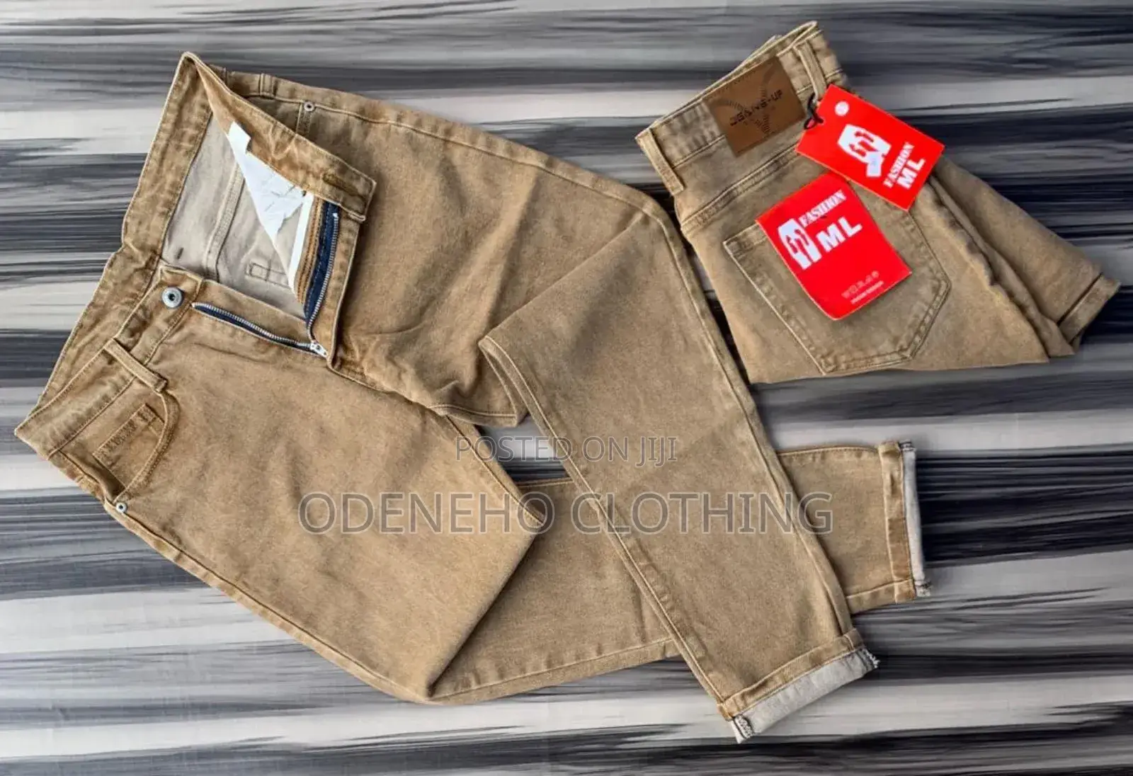 Men Wear Jeans Trousers
