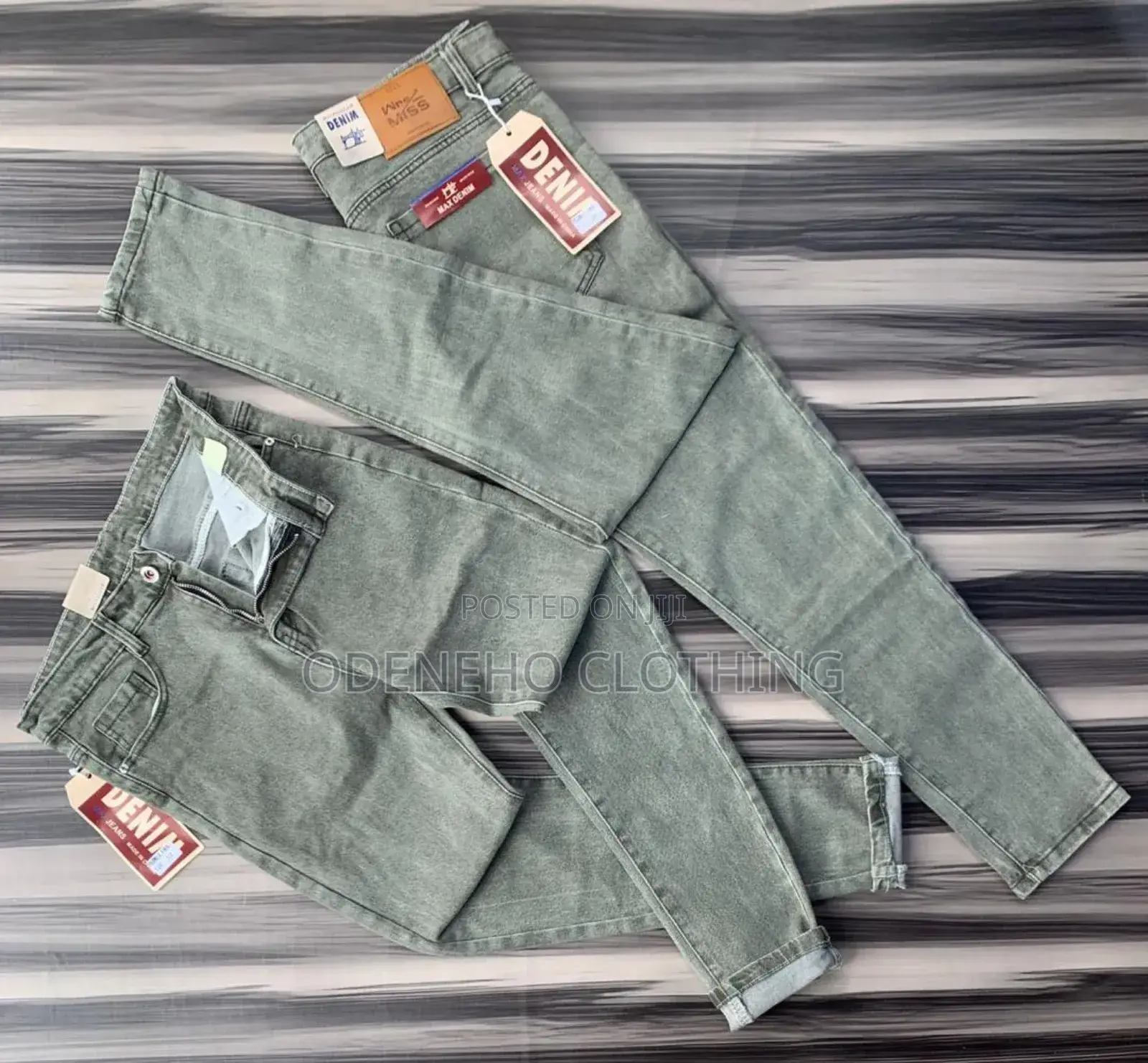 Men Wear Jeans Trousers