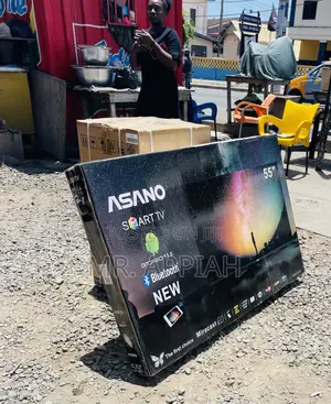 Original Asano 55 Inch Uhd Smart Electric Television.