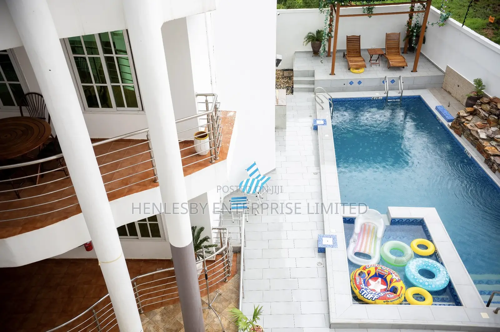 Furnished 1bdrm Apartment in H Village, Dawhenya for rent