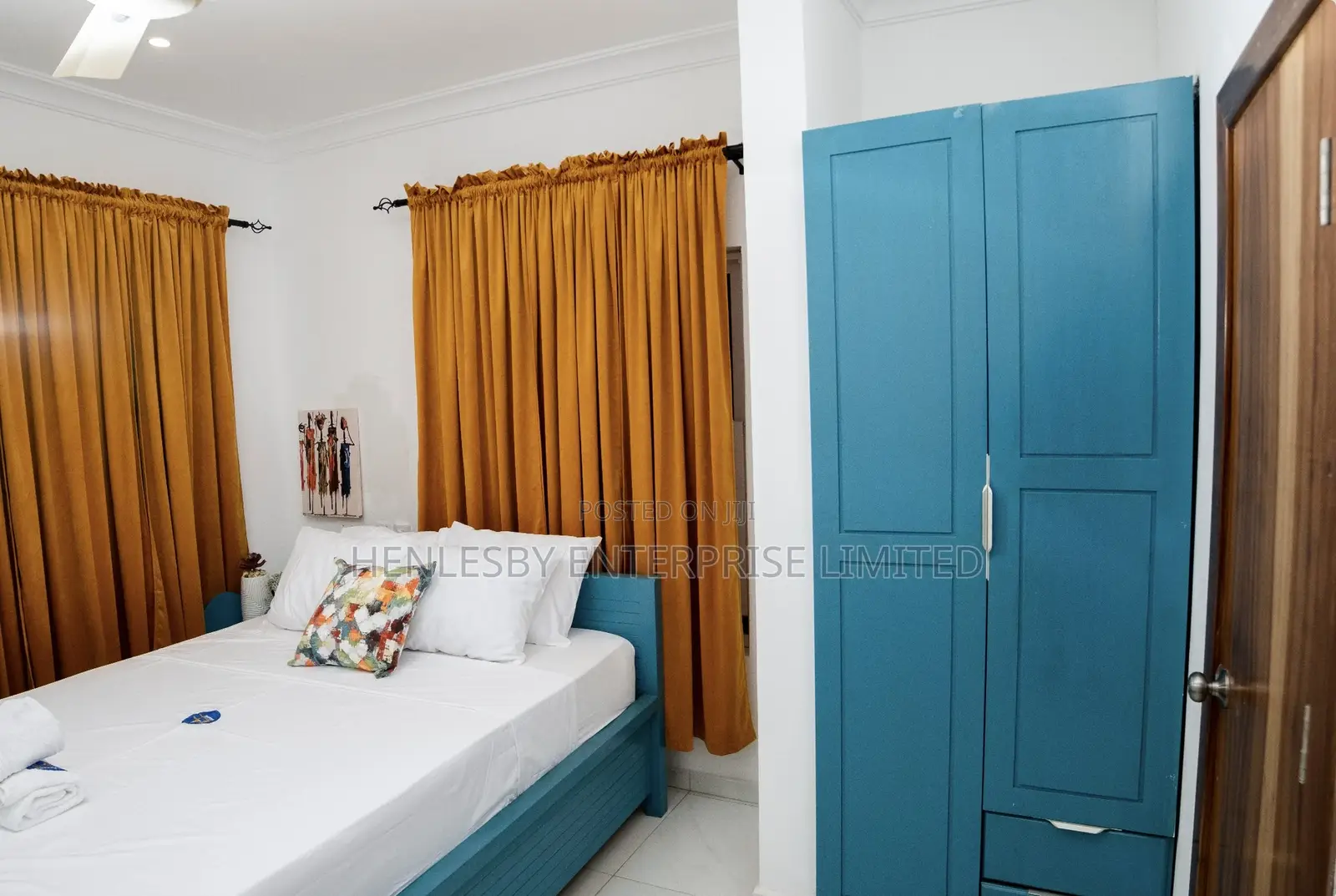 Furnished 1bdrm Apartment in H Village, Dawhenya for rent