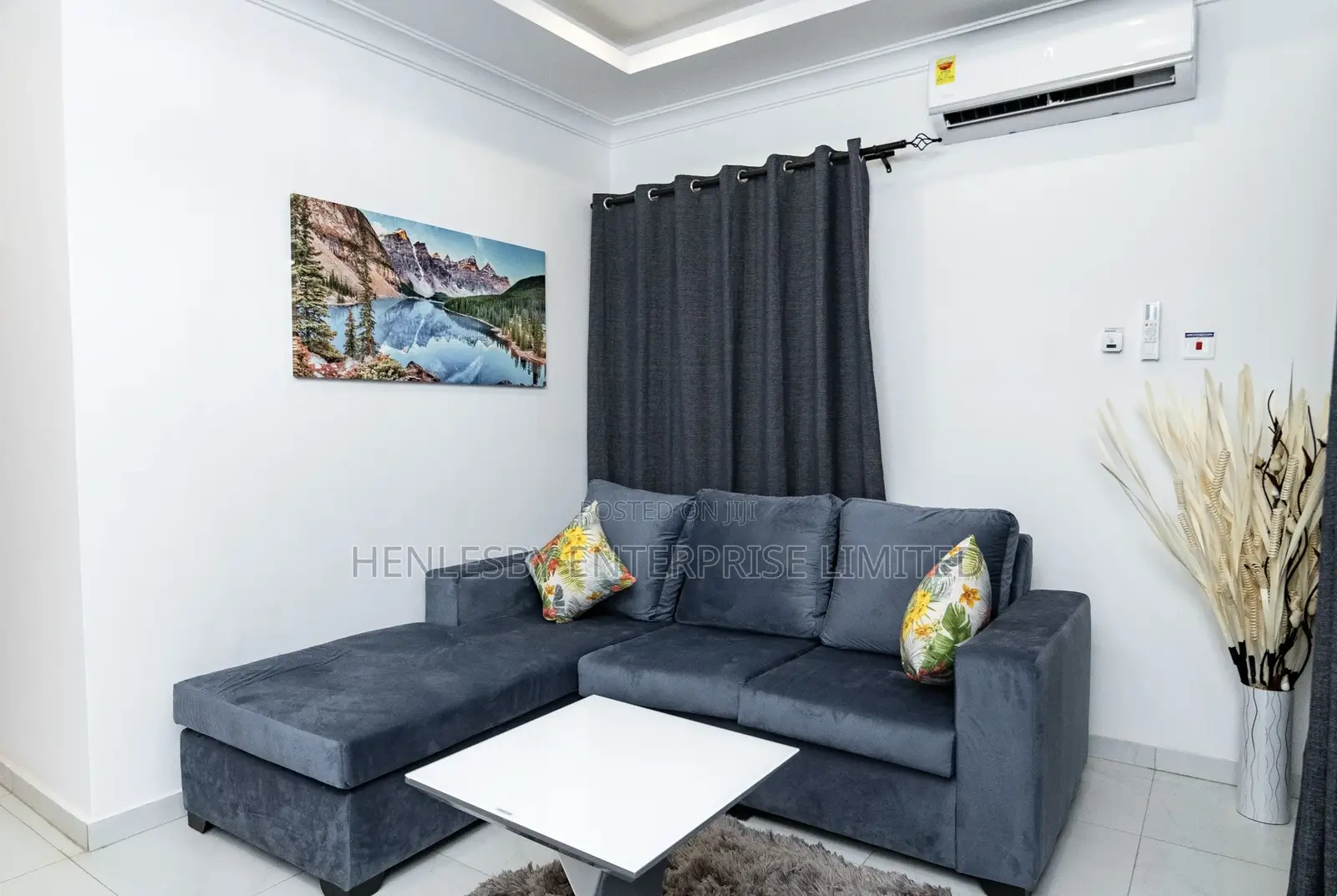 Furnished 1bdrm Apartment in H Village, Dawhenya for rent