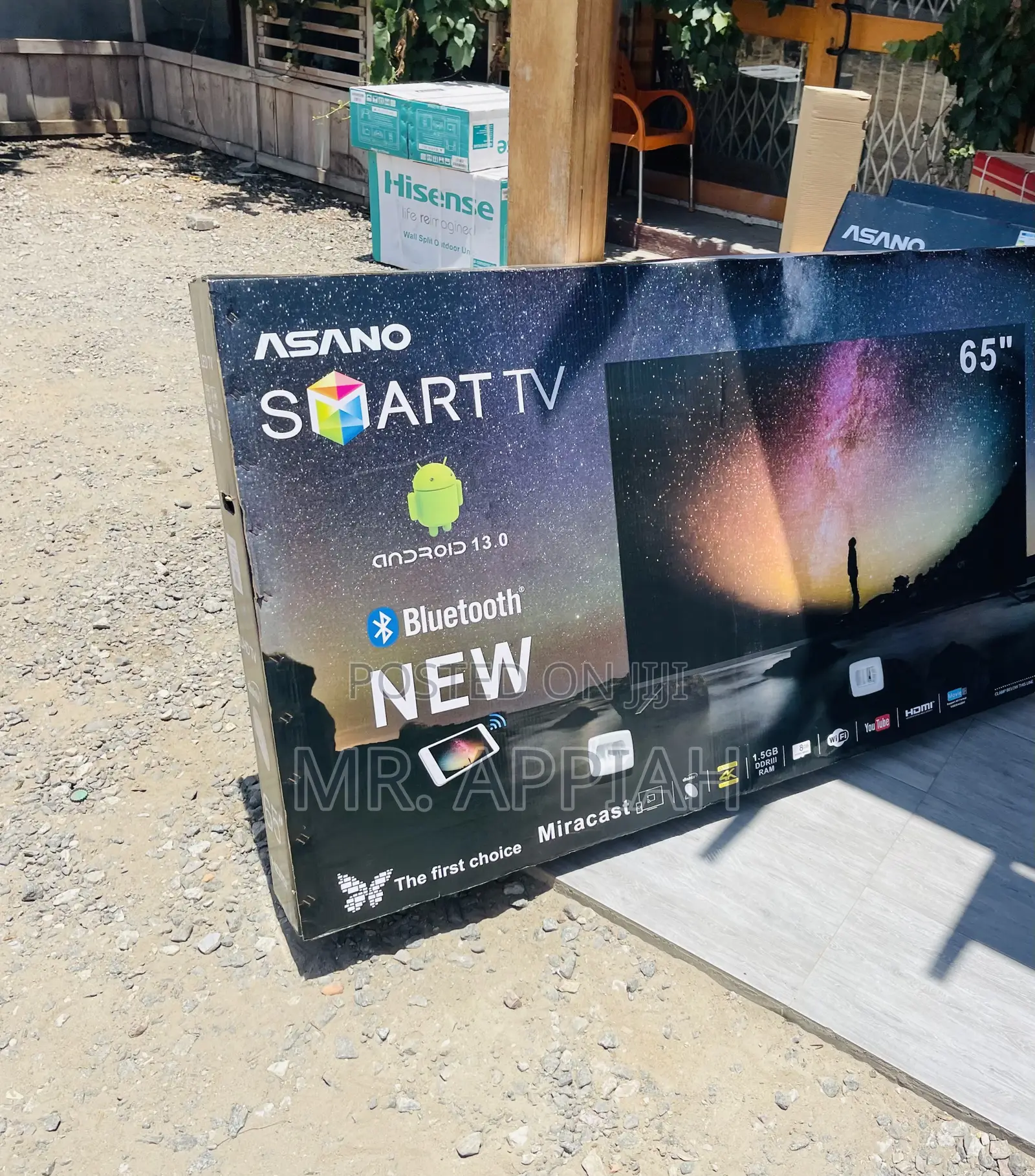 Lovely Asano 65 Inch Uhd Smart Electric Television.