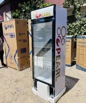 Fresh in Box Pearl PVC 352 Single Door Beverage Cooler.