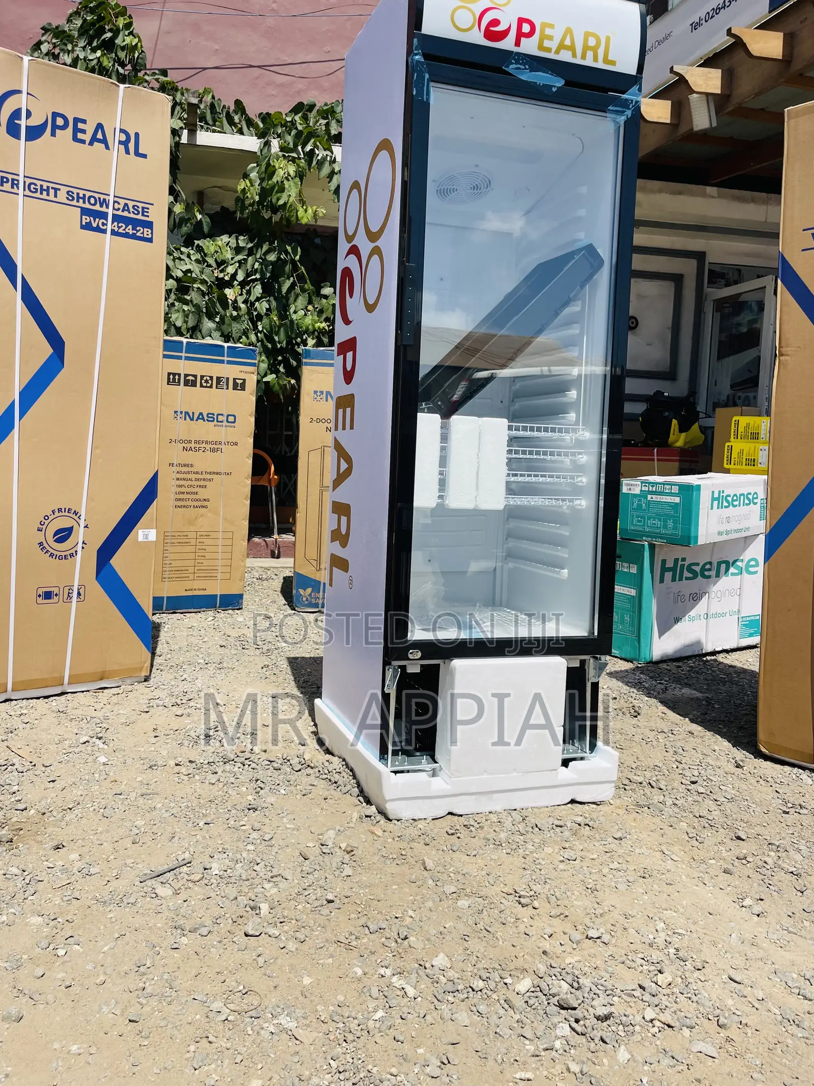 Well Design Pearl 300L Single Door Display Fridge(Pvc 352)