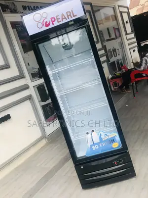 Sealed 300 Liter Pearl PVC-352 Display 1 Door Glass