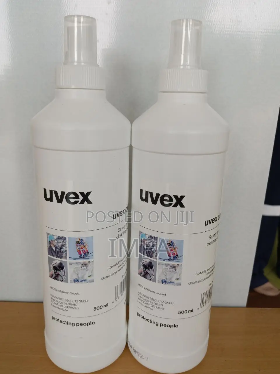 Uvex Safety Eyewear Cleaning Solution P/N:9972101