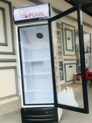 Glass 1 Door PVC 352 Display 300 Pearl Fridge