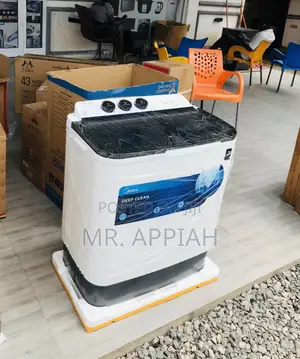 Authentic Midea 7kg Semi-Auto Electric Washing Machine.