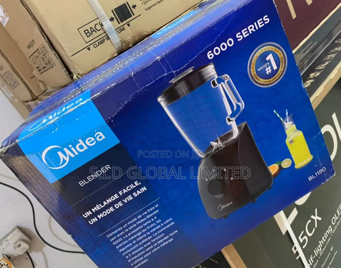 Simplify Your Life With MIDEA 1.5L TABLE BLENDER BL 1190