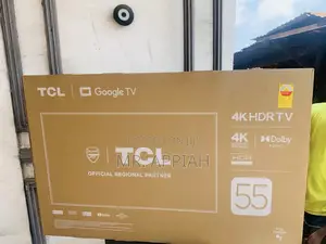 Unique TCL 55p635 55 Inch HDR Frameless Google Television.