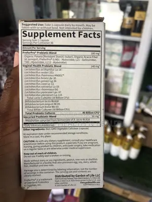 Garden of Life Dr. Formulated Women's Daily Care 30 Capsules