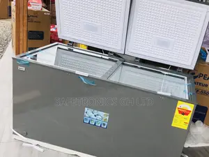 Gray Authentic 400L Pearl PCF- Doubledoor Freezer