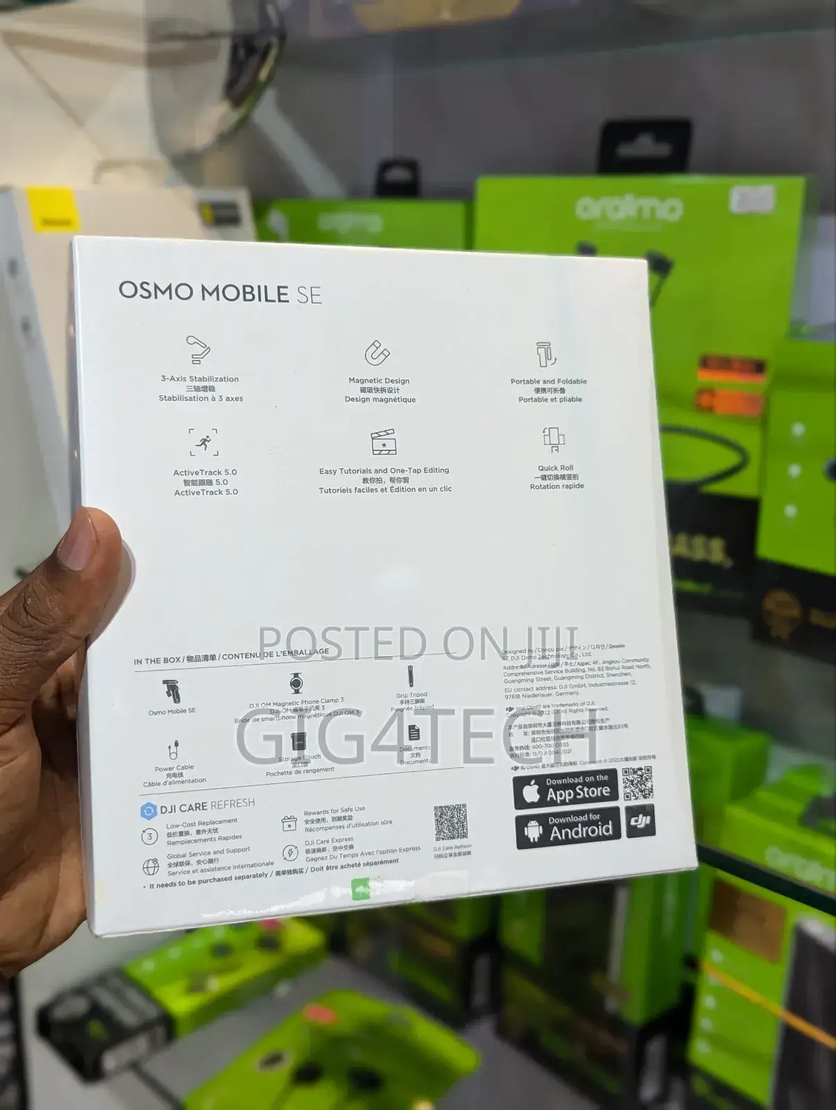 Dji Osmo Mobile Se Smartphone Gimbal
