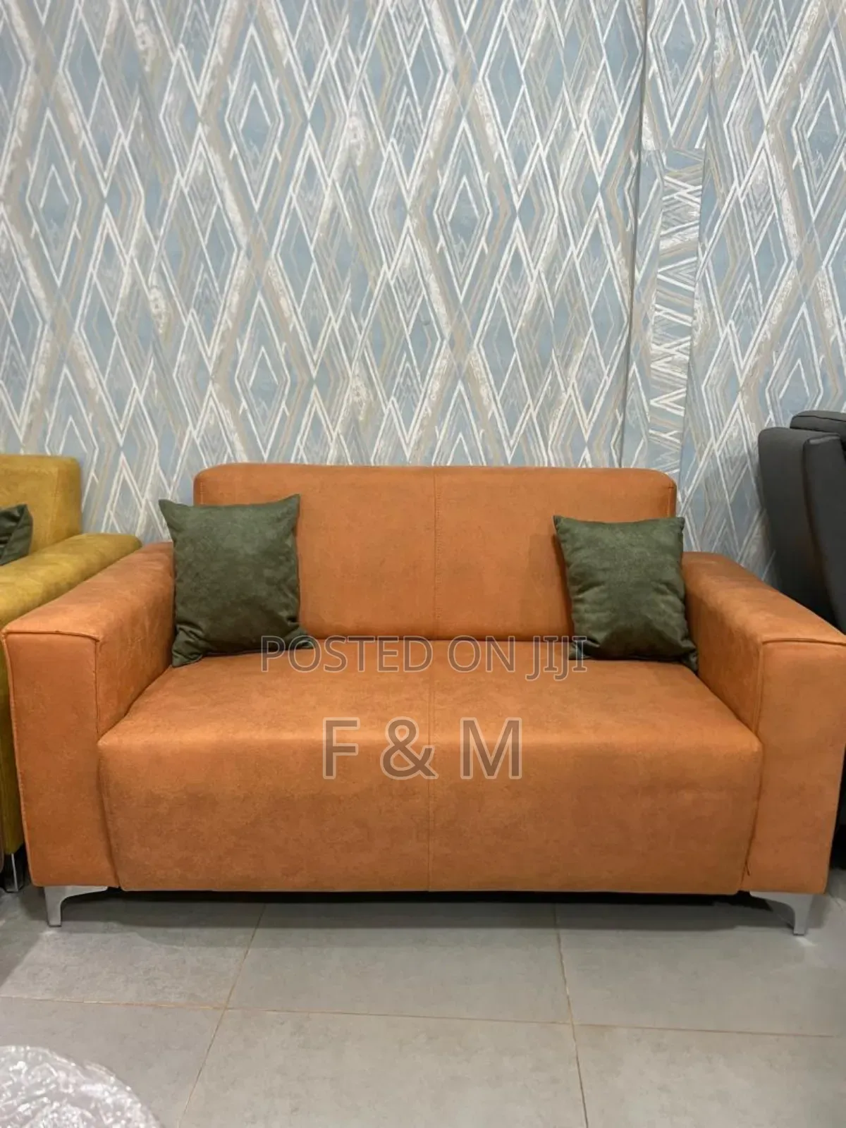 TwoinOne Turkish Sofa Chairs in Spintex Furniture, Miriam Darko