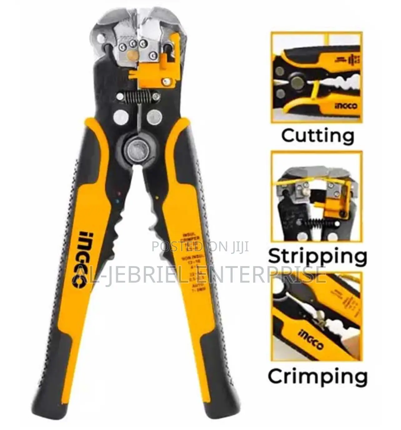 Ingco Intelligent Voltage -Detecting Stripper (3 in 1)