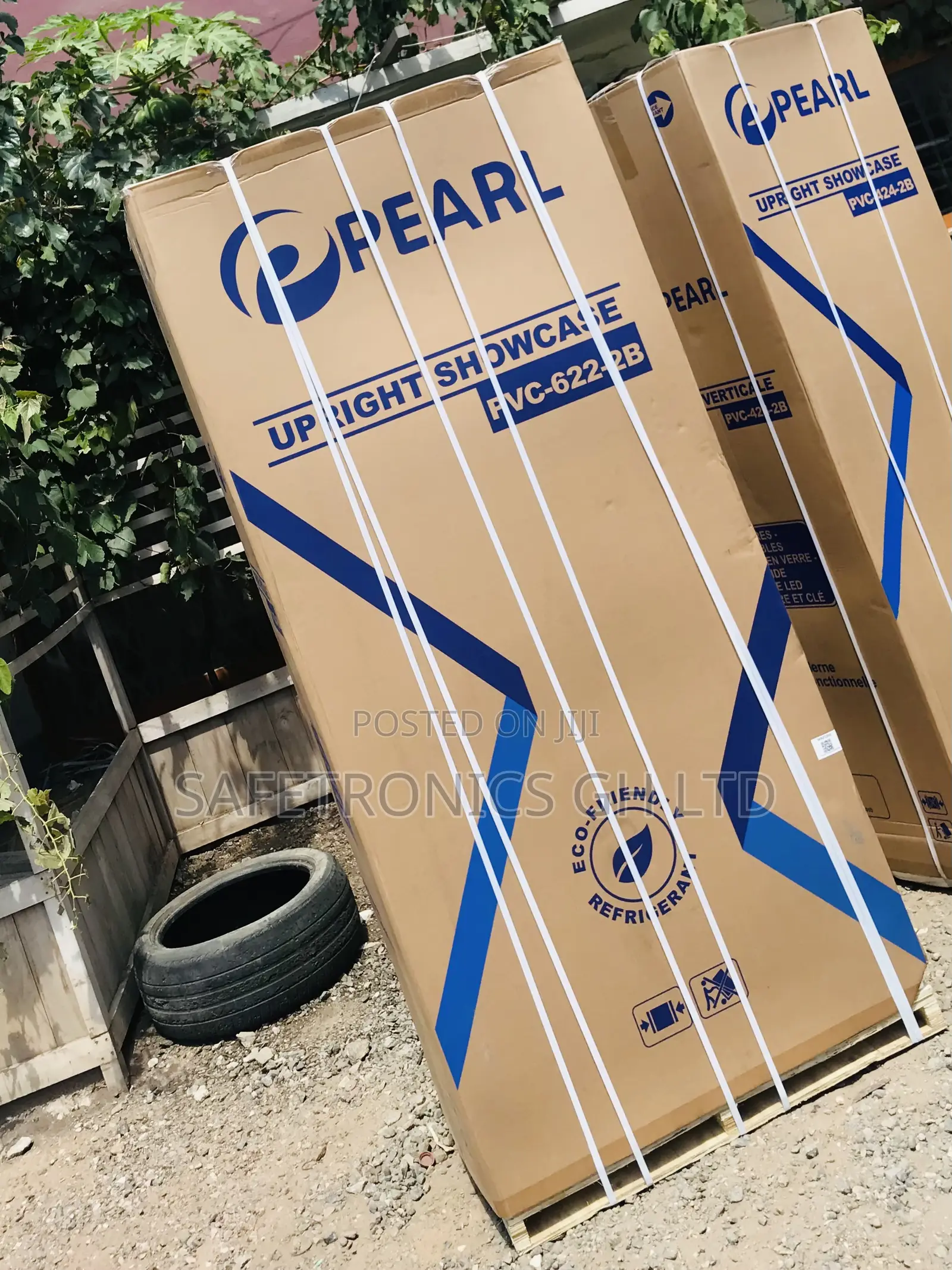Original New Pearl 238 Liters PVC-316 Glass Display