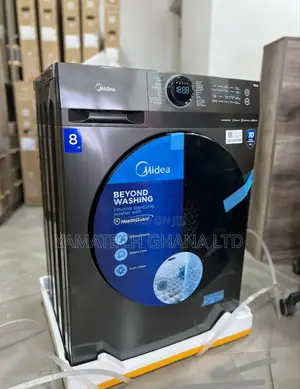 Midea Washing Machine 8kg/6kg Dry Midea-Mf200d80b-