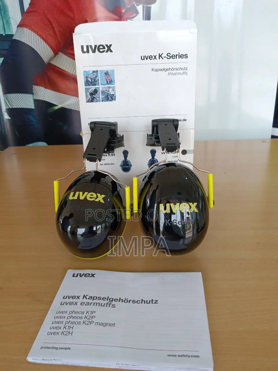 UVEX K2H Ear Plugs, Art No. 2600.202