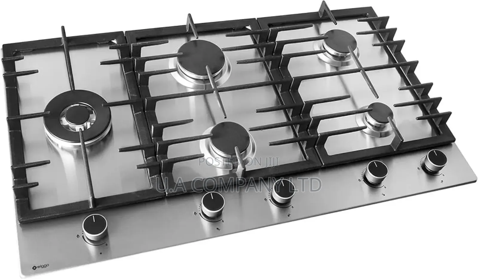 Wiggo Built-in Gas Stove With Wok -90cm 5 Burner