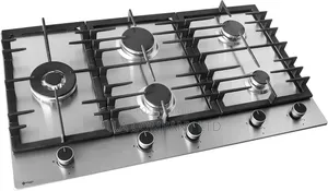 Wiggo Built-in Gas Stove With Wok -90cm 5 Burner