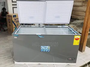 Original Pearl PCF 400L Double Door Electric Freezer.