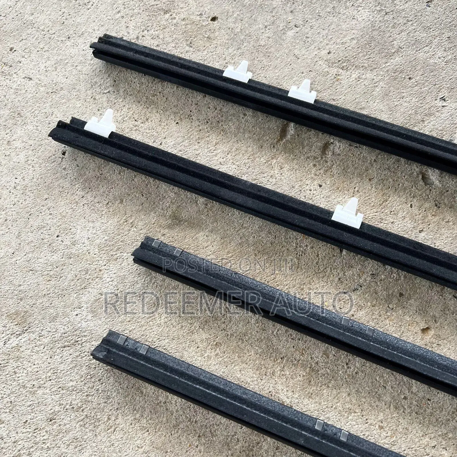 Door Moulding, Door Strip, Weather Strip Chrome Available