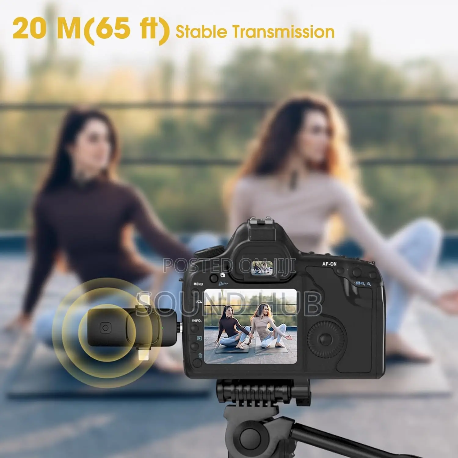 3 in 1 Wireless Microphone for iPhone, iPad, Android