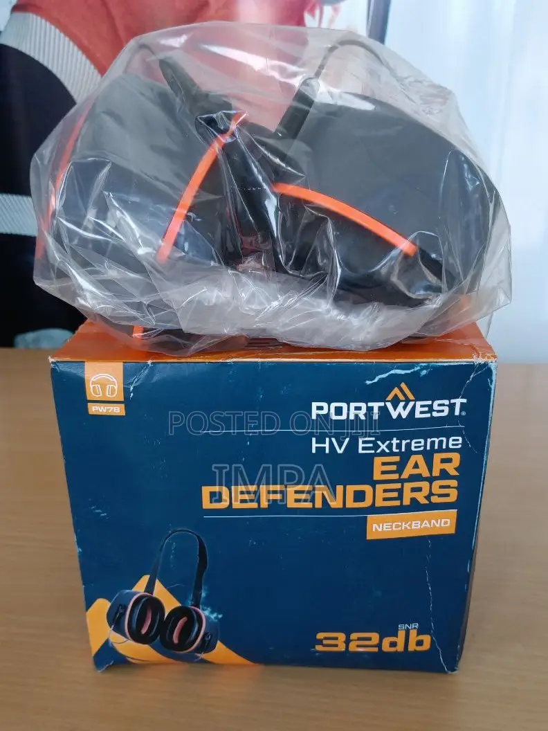 Portwest HV Extreme Ear Defenders-neckband SNR:32db